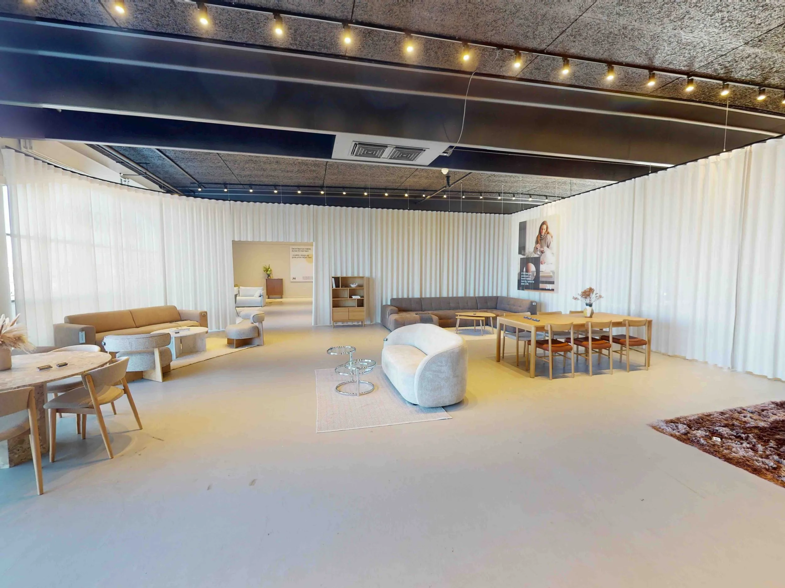 Showroom hos Møbelkompagniet